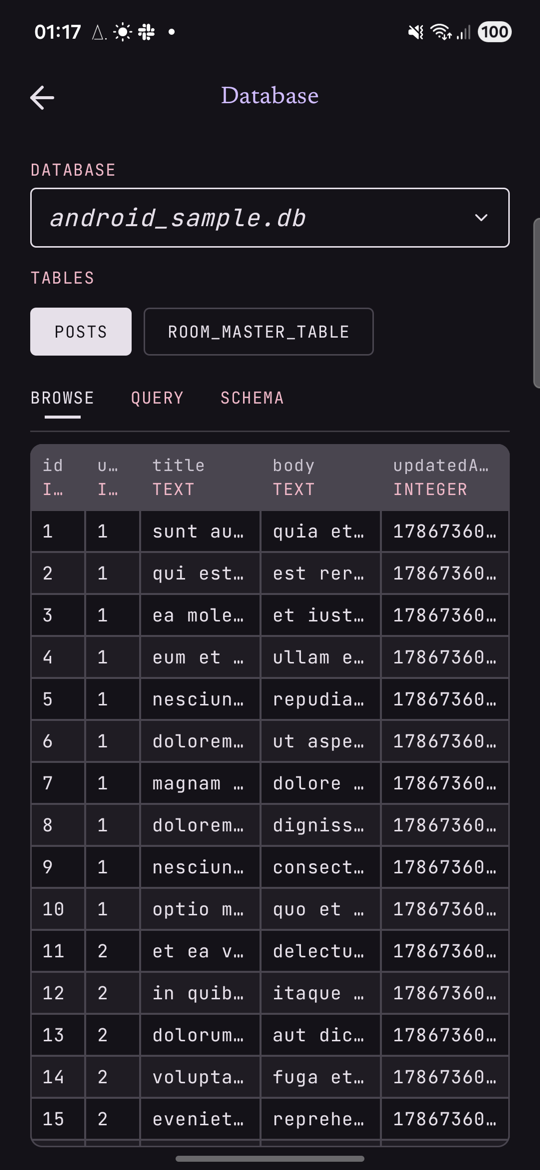 Database